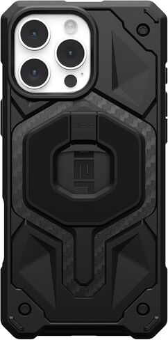 URBAN ARMOR GEAR UAG Magnetic Ring Stand Monarch Mag2 w/Built-in Bottle Opener - Ultra-Strong Double Magnet MagSafe Compatible Metal Phone Ring Grip 360 Rotation Multi-Functional Kickstand, Black in Saudi Arabia