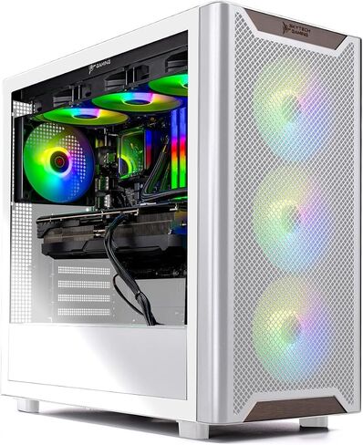 Skytech Azure Gaming PC Desktop, Ryzen 7 9800X3D 4.7 GHz (5.2 GHz Turbo), NVIDIA RTX 5080 16GB, 2TB NVMe SSD, 32GB DDR5 RAM 6000 RGB, 850W Gold ATX 3 PSU, 360mm ARGB AIO, Wi-Fi, Win 11 in Saudi Arabia