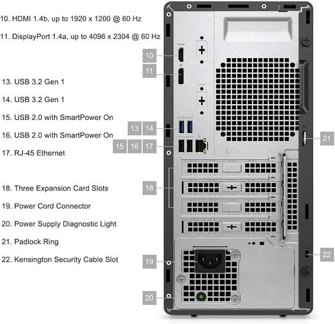 Dell Inspiron All-in-One Desktop Computer, 27" FHD Low Blue Light Display, Ultra-Quiet Design, 13th Gen 10 Core Intel i5-1334U, 32GB DDR5 Memory, 1TB PCIe SSD, White Wireless KB & Mouse, Windows 11 in Saudi Arabia