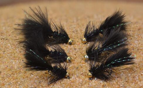 6CT - TUNGSTEN MICRO WOLOLY BUGGER JIG HEAD FLY - EURO NYMPH للتراوت والأنواع الأخرى in Kuwait