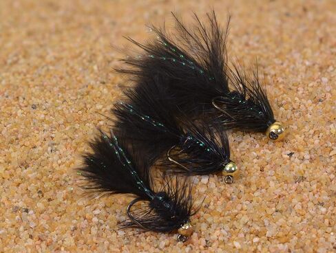 6CT - TUNGSTEN MICRO WOLOLY BUGGER JIG HEAD FLY - EURO NYMPH للتراوت والأنواع الأخرى in Kuwait