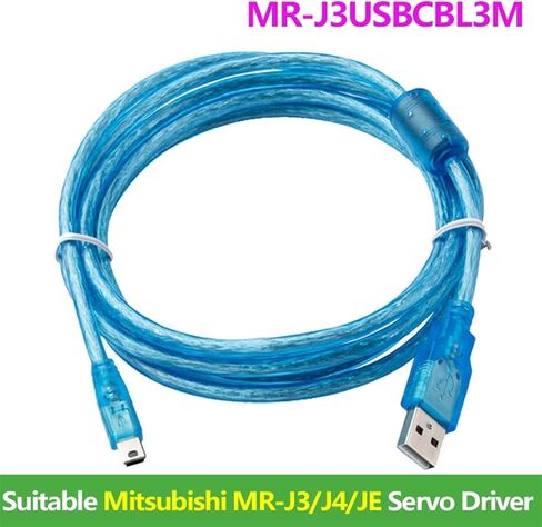 MR-J3USBCBL3M Suitable for Servo Dubeggling Cable MR-J3 J4 JE Download Cable(5m) in Saudi Arabia