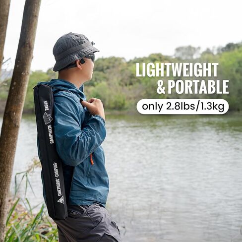 ONETIGRIS CAMPMATE Camping Table, Lightweight Folding Table Sturdy & Quick Setup, Holds Up to 66 lbs, Perfect for Camping, Hiking, Backpacking, Picnic, Beach, Travel (Ranger Green) in Saudi Arabia