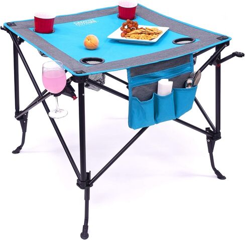 Creative Outdoor Folding Wine Table | Portable | Camping Beach Picnic & Patio in Saudi Arabia