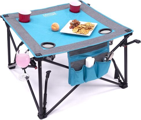 Creative Outdoor Folding Wine Table | Portable | Camping Beach Picnic & Patio in Saudi Arabia