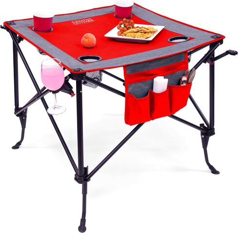 Creative Outdoor Folding Wine Table | Portable | Camping Beach Picnic & Patio in Saudi Arabia
