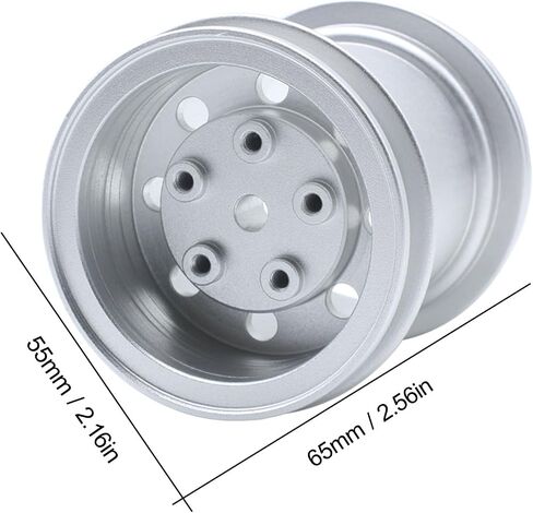 HOBOHY CW01 الألومنيوم محور عجلات أمامي وخلفي الحافات ل Tamiya CW-01 الهيكل صندوق الغداء 1/12 نموذج الإطارات الكبيرة RC قطع غيار السيارات in Saudi Arabia