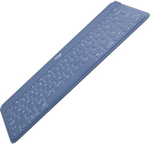 مفاتيح مفاتيح Bluetooth Super-to-to-go لـ IPhone و iPad و Apple TV-Smoky Blue (متجدد) in Saudi Arabia