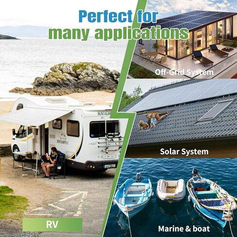 بطارية 12V 100AH ​​LIFEPO4 ، بطاريات ليثيوم ديب لدورة إعادة الشحن ، 100A BMS مع حماية منخفضة الإيقاع ، مثالية للربع ، الطاقة الشمسية ، القوارب ، البحرية ، محرك التصيد in Kuwait