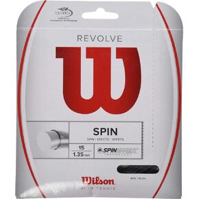 Wilson Revolve 17 Tennis String - Set, Black