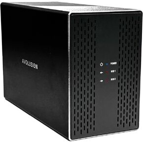 Avolusion PRO-T2 40TB (20TB x2) 2-Bay USB 3.0 External Hard Drive (JBOD, RAID0, RAID1, Big) for Desktop PC / Laptop (Windows OS) (Renewed)