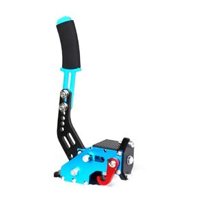 Handbrake Fit for Thrustmaster T300 T300RS/GT Steering Wheel to Play PS5 PS4 PC Racing Game Simracing Adapter(Blue handbrake 1)