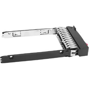 Metal ABS SAS HDD Tray Caddy for HP, Sturdy and Durable Hard Drive Adapter Bracket, 2.5in Hard Drive Converter Cage Designed for BL460c G7
