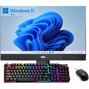 Dell Optiplex 7470 All-in-One Desktop Computer, 23.8" FHD(1920x1080) AIO Desktop, Core i5-9500, 16 GB RAM, 512 GB SSD, Mouse & Keyboard, USB WiFi, Windows 11 Pro (Renewed)