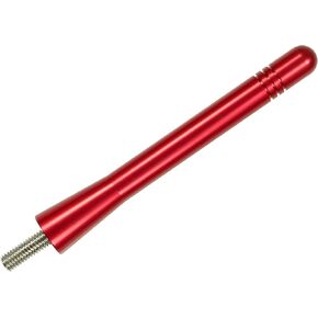 AntennaMastsRus - Made in USA - 4 Inch Red Aluminum Antenna is Compatible with Dodge Dakota (1997-2011)