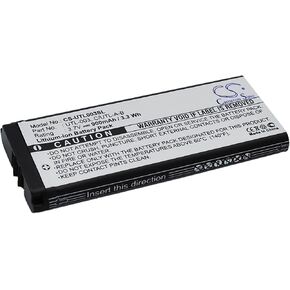 900mAh Xsplendor Battery for NTDO DSi XL, DSi LL, DS XL PN UTL-003, C/UTL-A-BP 3.33Wh