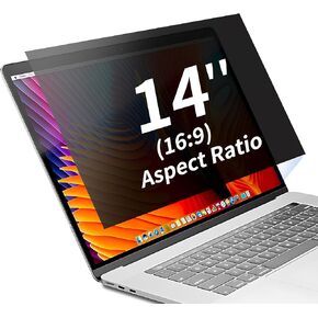 Seorsok 17 Inch 16:9 360°Laptop Privacy Screen Protector,Anti Peeping and Anti Blue Light Laptop Privacy Shield,Anti Glare Screen Protector Reduce Eye Strain & Eye Protection