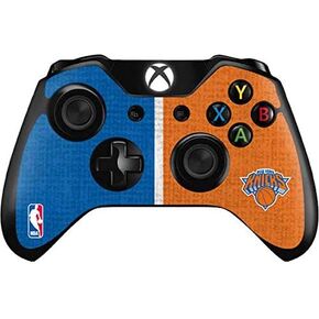 Skinit Decal Gaming Skin Compatible with Xbox One Controller - Officially Licensed NBA New York Knicks Canvas Design