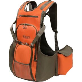 MYDAYS Upland Bird Vest Backpack, Hunting Tactical Vest with Game Pouch and Pockets for Outdoor Bird Hunting