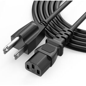 Power Cable for Nama J2 Cold Press Juicer, 3.9FT AC 3 Prong Power Cord