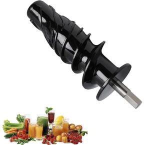 Juicer Auger Replacement Parts Compatible with Omega 8006 8005 8004 8003 NC800, NC900 Slow Juicer Accessories, Cold Press Juicer Feeding Chute Washable Accessory