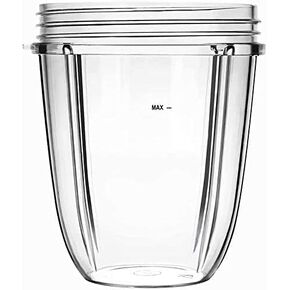 بديل جزء كوب كوب لـ Nutribullet 600W & Pro 900W الخلاط/الخلاط ، قطع غيار خلاط لـ Nutribullet (32 أوقية)