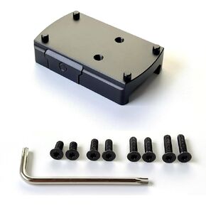 Venom Red Dot Mount Picatinny Rail Mount Reflex Sight Optics Low Proflile Adapter Plate Compatible with Vortex Venom/Viper/Doctor/Noblex/Burris Fastfire/ARO/Crimson Trace CTS-1250 Footprints
