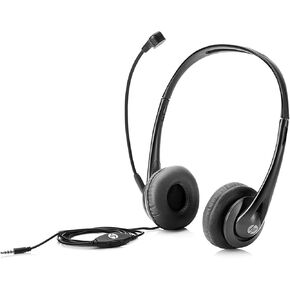 HP Wired Mic Headset w/Microphone for PC (3.5mm Stereo Connector)