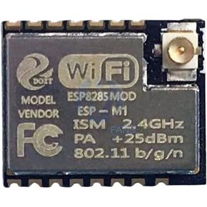 ESP-M1 ESP8285 ESP8266 1M فلاش شريحة WF WIERIELESS MODULE PORT OLTRAMSING مع واجهة هوائي خارجية FZ2735