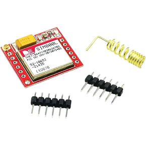 10Pcs GiSM Module Smallest Sim800L Gpirs GiSM Module Microsim Card Core Board Quad-Band Serial Port