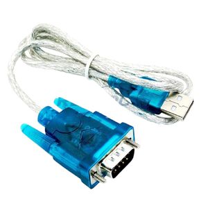 Hl-340 New Usab to Rs232 Com Port Serial PDA 9 Pin Db9 Cable Adaptier Support Winndows7-64