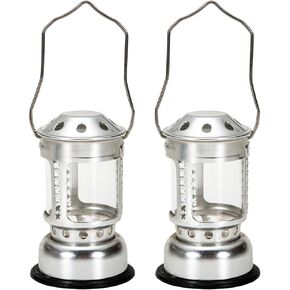 Portable Candle Lantern Night Fishing ing Outdoor Camping Aluminium Alloy Candle Lamp
