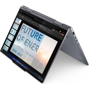 Lenovo ThinkPad Gen 9 X1 2-in-1 Laptop with Intel Core Ultra 5 125U Processor, 14" Anti-Glare 400 Nits Touchscreen, 16GB RAM, 512GB SSD, Slim Pen Included, RGB+IR Cam, FP Reader, and Win11 Pro