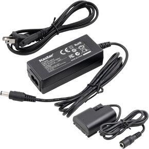 Kastar [Fully-Decoded] Pro AC Power Adapter ACK-E6 and DR-E6 DC Coupler Kit (2016 Version) for Canon EOS 5DS, 5DS R, 5D Mark III, 5D Mark II, 6D, 7D, 7D Mark II, 80D, 70D, 60D, & 60Da Digital Cameras