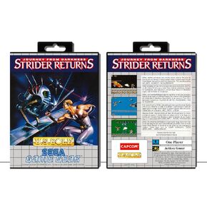 Journey from Darkness: Strider Returns | (SGGEU) Sega Game Gear - Game Case Only - No Game