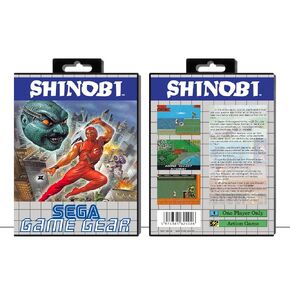 Shinobi | (SGGEU) Sega Game Gear - Game Case Only - No Game