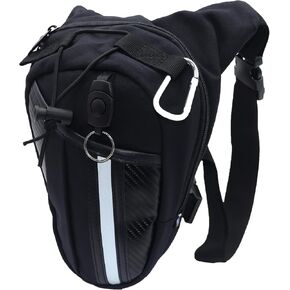 Leg Bag Fanny Packs Men Women Outdoor Thigh Bags Motorcycle Ride Motorcycle Ride Crossbody Bag for Outdoor Cycling Hiking Climbing, Water Resistance