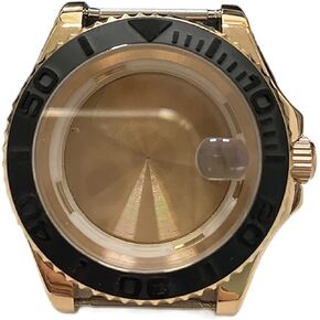 40MM Stainless Steel Watch Case Compatible With Mingzhu 2813 Automatic Mechanical Movement Shell Cover For 8215 8200 821A Watch Accessories watch case
