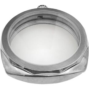 47mm Polished Stainless Steel Watch Case Compatible With ETA 6497 6498 Movement Watch Shell Cover For St36 Movement watch case