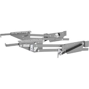 Rev-A-Shelf Kitchen Cabinet Spring Loaded Mixer and Appliance Lift Assist Mechanism for Small Kitchen Appliances w/Soft Close, Zinc, RAS-ML-HDSC