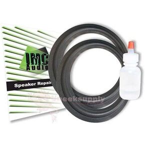 12" Angle Speaker Repair Foam Kit Surrounds for Absolute Boss Alpine Atrend Audiobahn Bazooka Boston Acoustics Cadence Cerwin Vega Clarion db Drive Diamond Audio Earthquake Hifonics Image Dynamics Kicker Lanzar Legacy Massive Audio