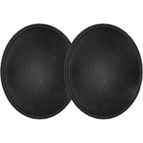 Meccanixity 2pcs مكبر صوت غبار الغبار 45 مم/1.77 "القطر الخارجي القبة غطاء الورق غطاء ملفات فتحة فتحات للاصطدام لإصلاح زخرفة مكبر الصوت