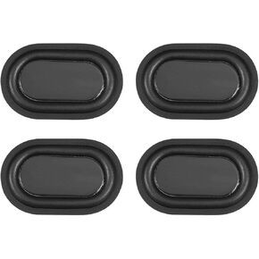 uxcell 51×32mm Speaker Passive Radiator Vibration Plate, Subwoofer Vibration Membrane, DIY Bass, Low Frequency 4pcs
