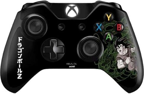 Skinit Skinit Gaming Gaming Continctived مع وحدة تحكم Xbox One - Dragon Ball Z Goku & Vegeta Design in Kuwait