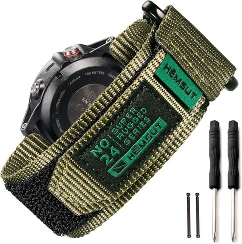 متوافق مع فرقة Garmin Forerunner 645 ، وليس دبابيس سريعة ، 245 فرقة ، حزام بديل 20 ملم لينة من السيليكون للموسيقى Vivomove HR Forerunner 645/245 Music Smartwatch in Kuwait