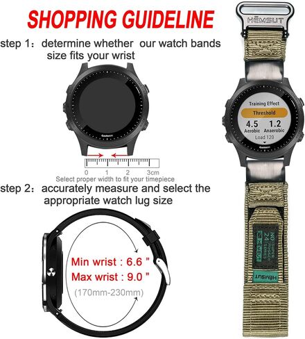 متوافق مع فرقة Garmin Forerunner 645 ، وليس دبابيس سريعة ، 245 فرقة ، حزام بديل 20 ملم لينة من السيليكون للموسيقى Vivomove HR Forerunner 645/245 Music Smartwatch in Kuwait
