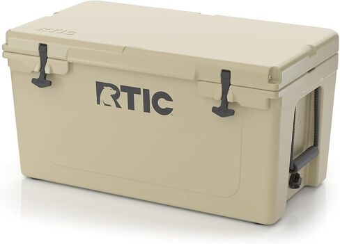 RTIC 65 QT Ultra-Tough Cooler Hard Insulated Portable Ice Chest Box for Beach, Drink, Beverage, Camping, Picnic, Fishing, Boat, Barbecue in Saudi Arabia