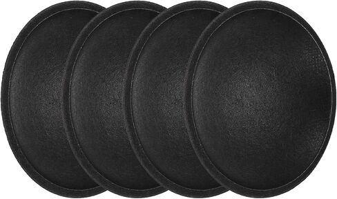 MECCANIXITY 4Pcs Speaker Dust Cap 90mm/3.54" Outer Diameter Dome Paper Cap Subwoofer Coil Cover Caps for Speaker Decoration Accessory Repair in Saudi Arabia