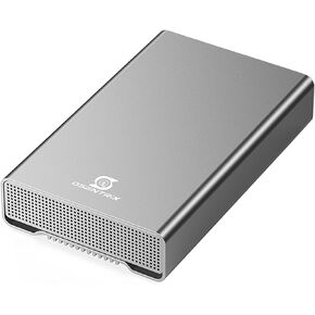 GX100 14TB USB 3.2 Gen 2 USB-C External Hard Drive with USB Hub for Windows or MacOS Desktop PC/Laptop - 2 Year Warranty