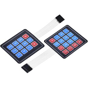 New 4 12 16 20 Key 4*4 Membrane Switch Keypad 1X4 3X4 4X4 4*5 Matrix Array Matrix Keyboard For Smart Car New 2026 High For Reliable Electronic Component, Precision, Stable Performance
